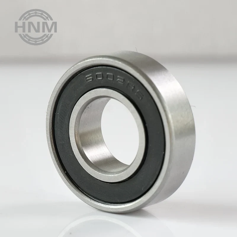 6002rsダブル列ディープグルーブボールベアリング
